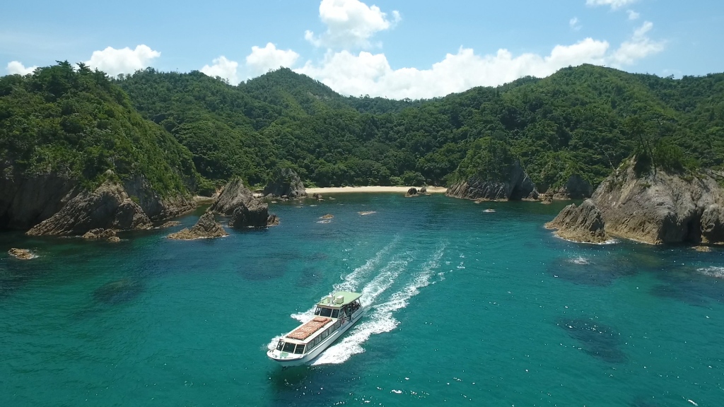 山陰松島遊覧‐船